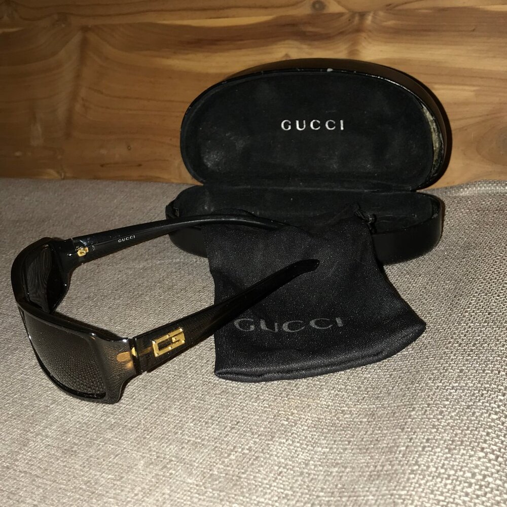 Vintage Gucci GG Rectangle Wrap 2515/S Sunglasses - Picture 3 of 16